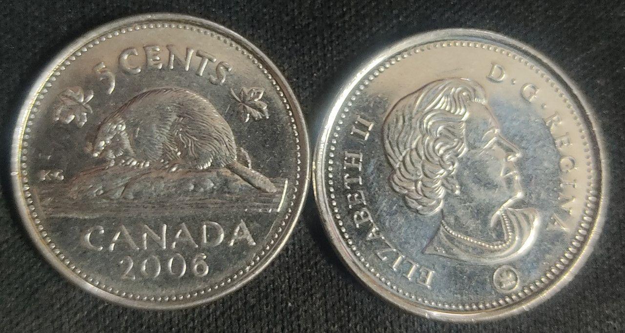 Canada - 5 Cents 2006 Elizabeth II D.G Regina - Coin