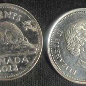 Canada - 5 Cents 2012 Elizabeth II D.G Regina - Coin