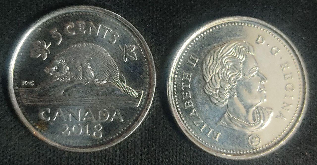 Canada - 5 Cents 2018 Elizabeth II D.G Regina - Coin