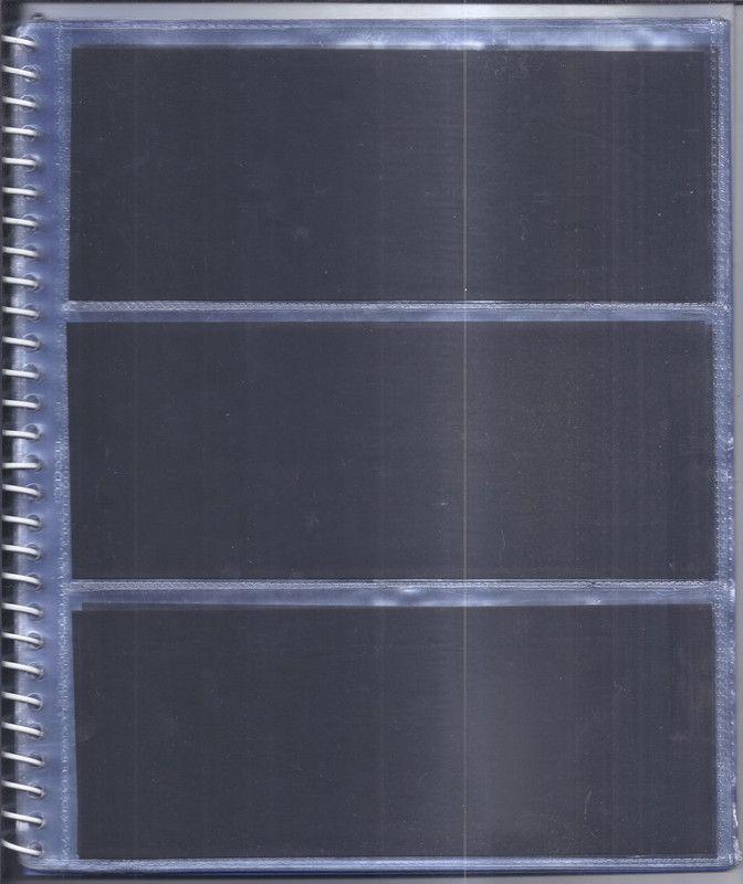Currency Collection Book 20 Pages-double side. Collectible item