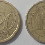 Austria - 20 Euro Cent Coin 2002 Used