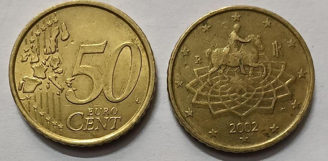 50 Cent Euro 2002 Used - Coin