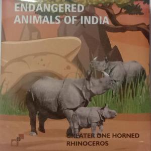 Greater One Horned Rhinoceros-(prof Set) - Coin