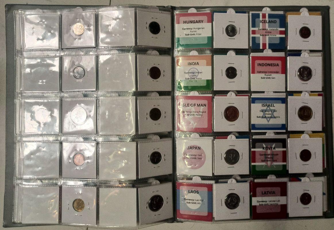 Coins Of the world Collection of coins from 100 different countries