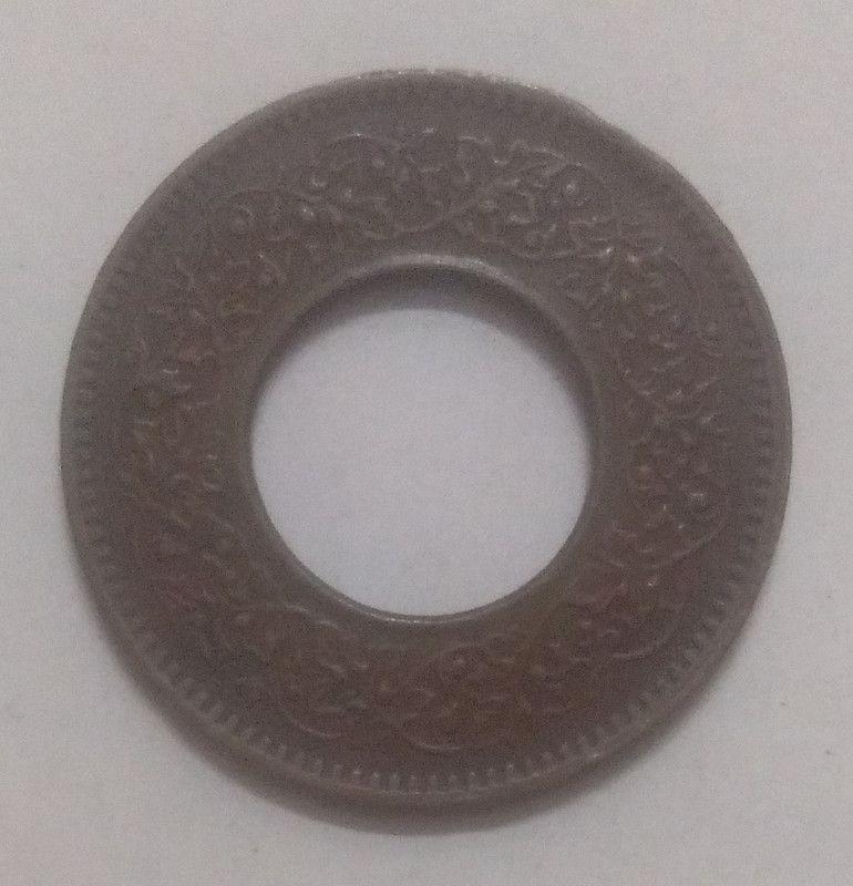 British India Coin George VI-1 Pice 1944 Used Copper