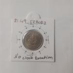 India - 2012 - 5 Rupees-Shri Mata Vaishno Devi Hyderabad Mint 3 Oclock Rotation Error Coin Used