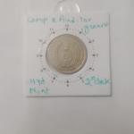 India - 5 Rupees-C A G Hyderabad Mint 2O clock Rotation Error Coin Used