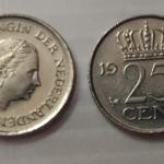 Netherlands-25 Cent 1972 (UNC) - Coin