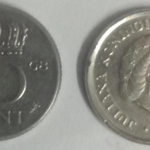 Netherlands-10 Cent 1968 (Used) - Coin