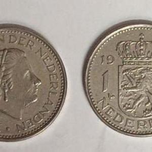 Netherlands-1 Guilden 1976 (Used) - Coin