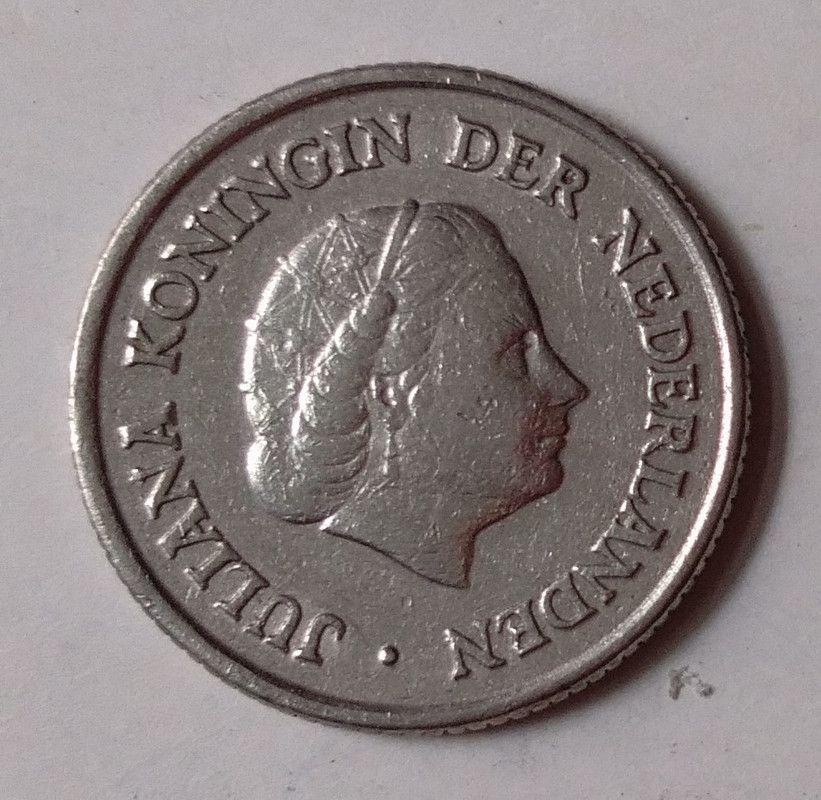 Netherlands-25 Cent 1950 (Used) - Coin