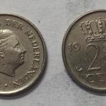 Netherlands-25 Cent 1969 (Used) - Coin