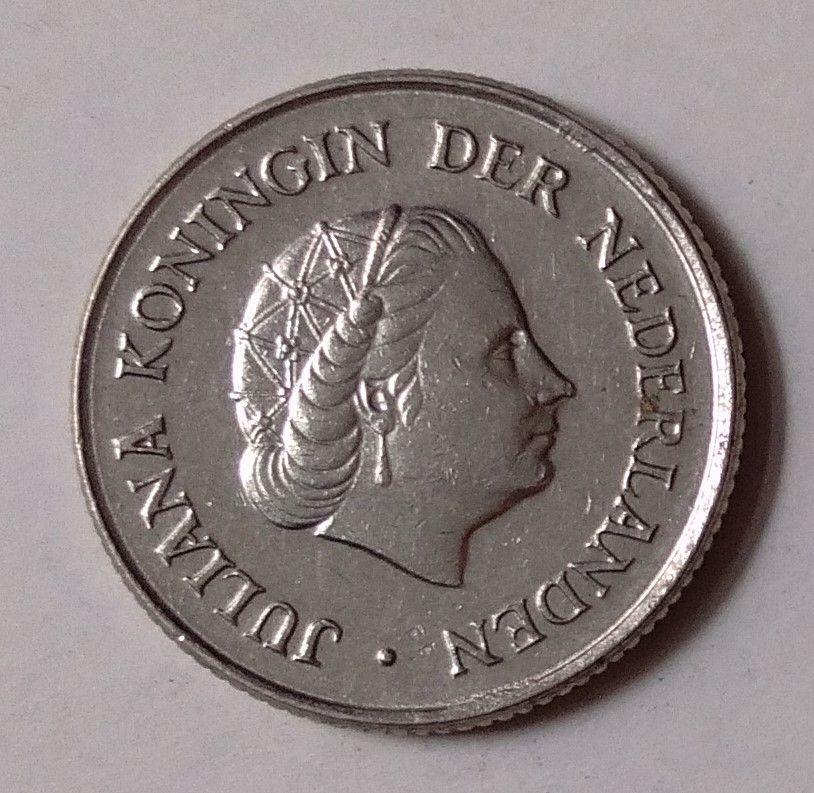Netherlands-25 Cent 1973 (Used) - Coin