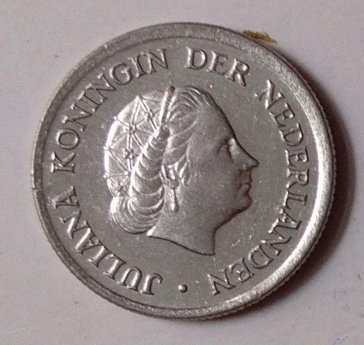 Netherlands-25 Cent 1980 (Used) - Coin