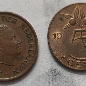 Netherlands-5 Cent 1969 (Used) - Coin
