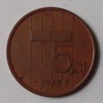 Netherlands-5 Cent 1988 (Used) - Coin