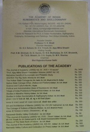 Numismatical Academica In Two Volumes/Books Containing 9 Issues Of Jains (Vol Ix-X And Vol Iii) (Book)