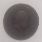 British India - Portugees Half Tanga 1901 (Used) (Copper) - Coin
