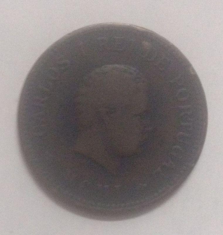 British India - Portugees Half Tanga 1901 (Used) (Copper) - Coin