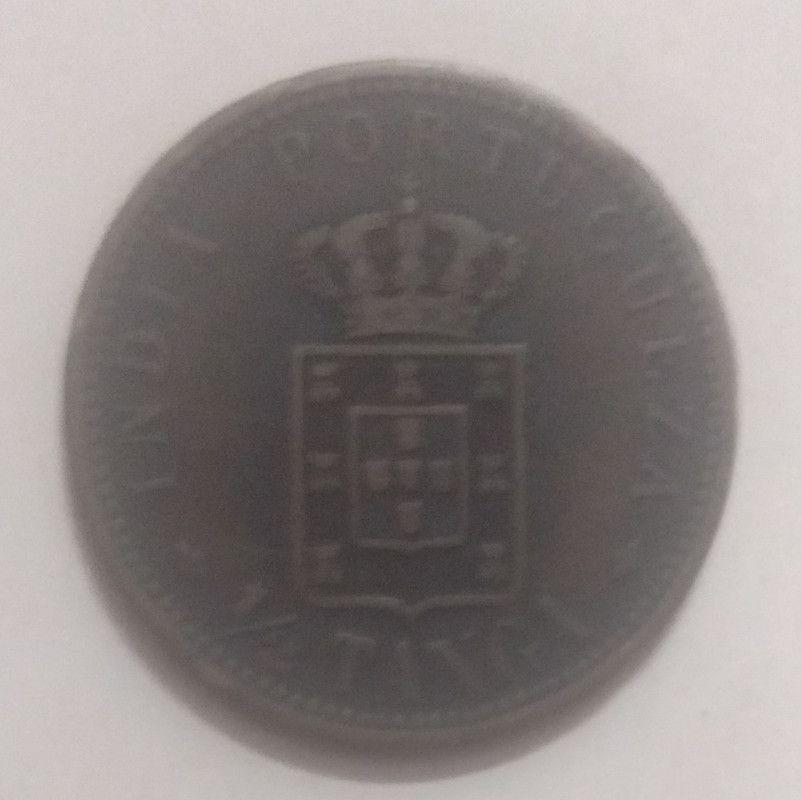 British India - Portugees Half Tanga 1901 (Used) (Copper) - Coin