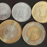 India - 2022 - 75th Year of Independence Akam Rs. 1, Rs. 2, Rs. 5, Rs. 10, Rs. 20 UNC Azadi ka Amrit Mahatosav