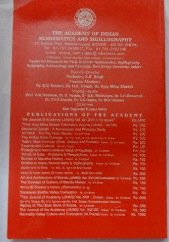 JAINS (Journal of Academy of Indian Numismatics Sigillography) Vol XIX-XX (Red Covered) 2005 (Book)