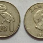Zambia 10 NGWEE 1982 Coin (Used)