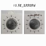 India - 2008 - 1 Rupee Noida Mint 1 Oclock - Error Coin
