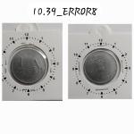 India - 2009 - 1 Rupee Hyderabad Mint 11.5 O - Error Coin