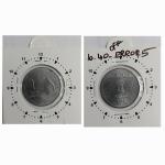 India - 2010 - 1 Rupee Bombay Mint of f Cen - Error Coin