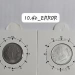India - 2011 - 1 Rupee Hyderabad Mint 11 Oc - Error Coin