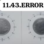 India - 2012 - 1 Rupee Hyderabad Mint 11.30 - Error Coin