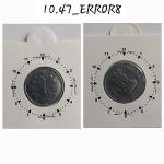 India - 2016 - 1 Rupee Noida Mint 10 O Cloc - Error Coin