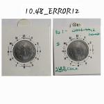 India - 2017 - 1 Rupee Noida Mint 2.30 Rotat - Error Coin