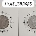 India - 2017 - 1 Rupee Hyderabad Mint 11 Oc - Error Coin