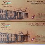 India - 2022 - 75th Anniversary of India Azadi Ka Amrit Mahotsav Special Series Coin set, (Rs. 1, Rs. 2, Rs. 5, Rs. 10, Rs. 20) India Government Mint UNC