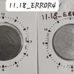 India - 2007 - 2 Rupees Mudra Kolkata Mint 1 Oclock Rotation Error Coin Used