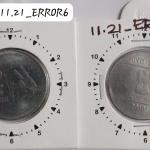 India - 2010 - 2 Rupees Mudra Hyderabad Mint 12.30 Rotation Error Coin Used