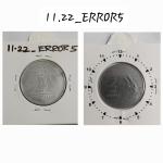 India - 2011 - 2 Rupees Mudra Kolkata Mint Ghost Coin Used