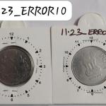 India - 2011 - 2 Rupees Kolkata Mint 11 Oclock Rotation Error Coin Used
