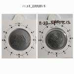 India - 2011 - 2 Rupees Noida Mint 10 Oclock Rotation Error Coin UNC
