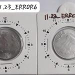 India - 2011 - 2 Rupees Hyderabad Mint 7.30 Rotation Error Coin UNC