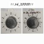 India - 2012 - 2 Rupees Kolkata Mint 9 Oclock Rotation Error Coin Used