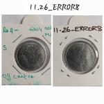 India - 2014 - 2 Rupees Kolkata Mint off-centre Error Coin Used