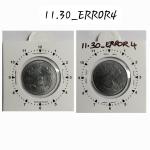 India - 2018 - 2 Rupees Kolkata Mint 1 O Clock Rotation Error Coin UNC