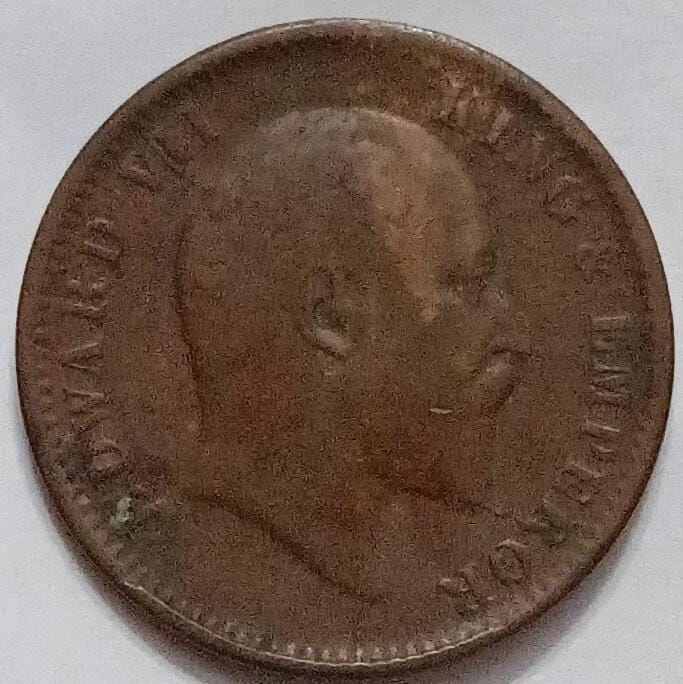British India Coin King Edward VII-1908