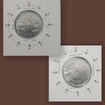 India - 2013 - 1 Rupee Noida Mint 2 O Clock - Error Coin