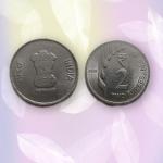 India - 2020 - 2 RUPEES RAINDROPS Used Coin
