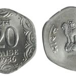 India - 1986 - 20 Paise Hyderabad Mint UNC - Coin