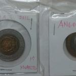 Angola 5 10 -Kwanzas 2 Coins Used